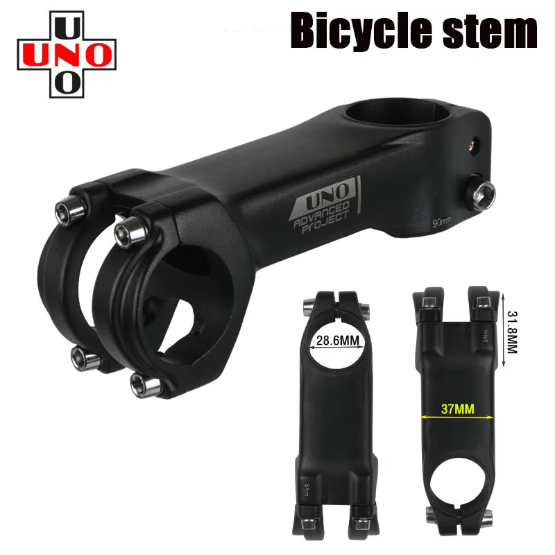 UNO tige de vélo ultralégère tige de vélo de route fourche-7 degrés 28.6mm 31.8mm 70/80/90/100/110/1