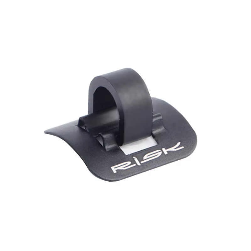 RISK Fixe-câbles de vélo en forme de C pour tube de frein et de transmission, pince de fixation pour