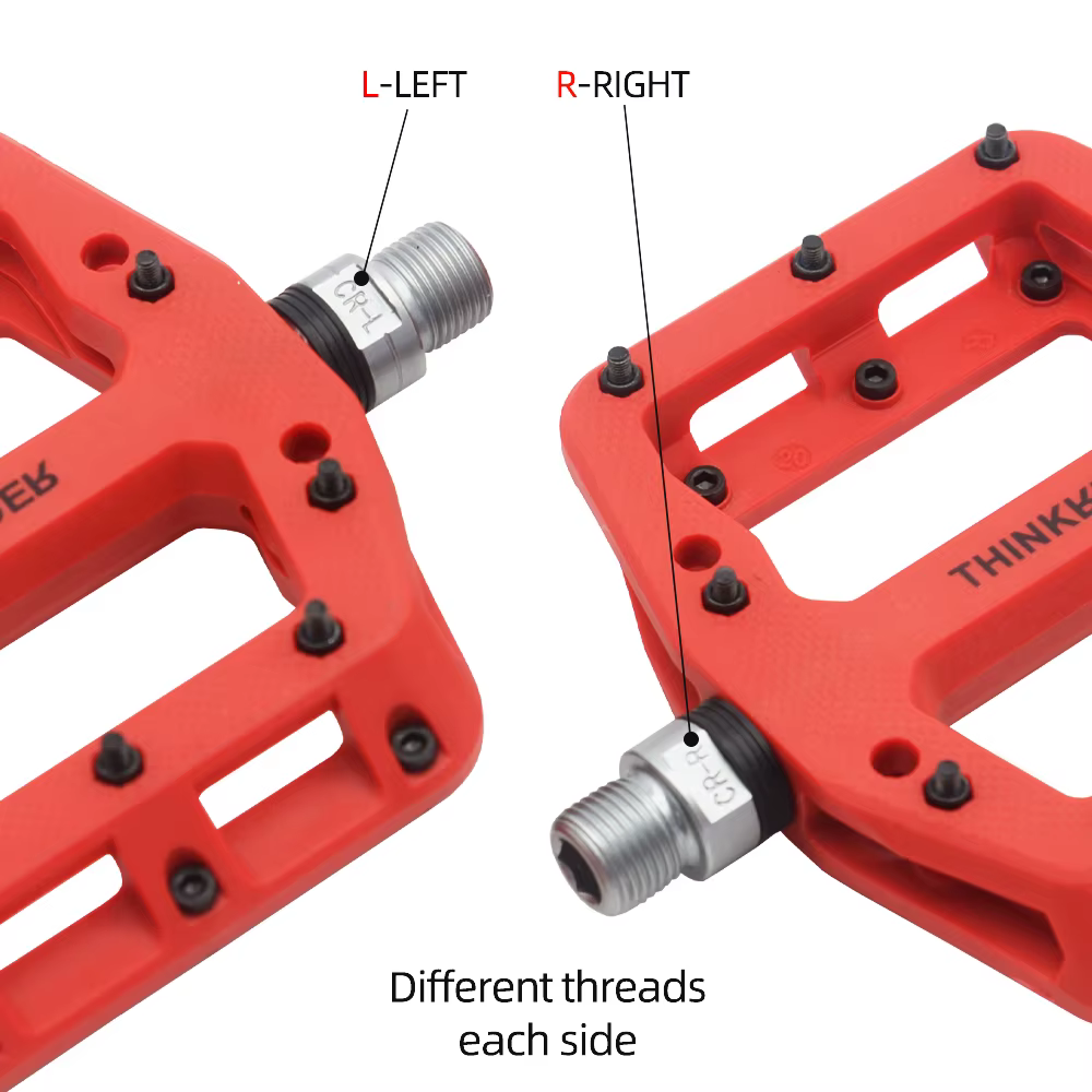 ThinkRider pédales de vélo plates vtt route 3 roulements scellés pédales de vélo pédales de montagne