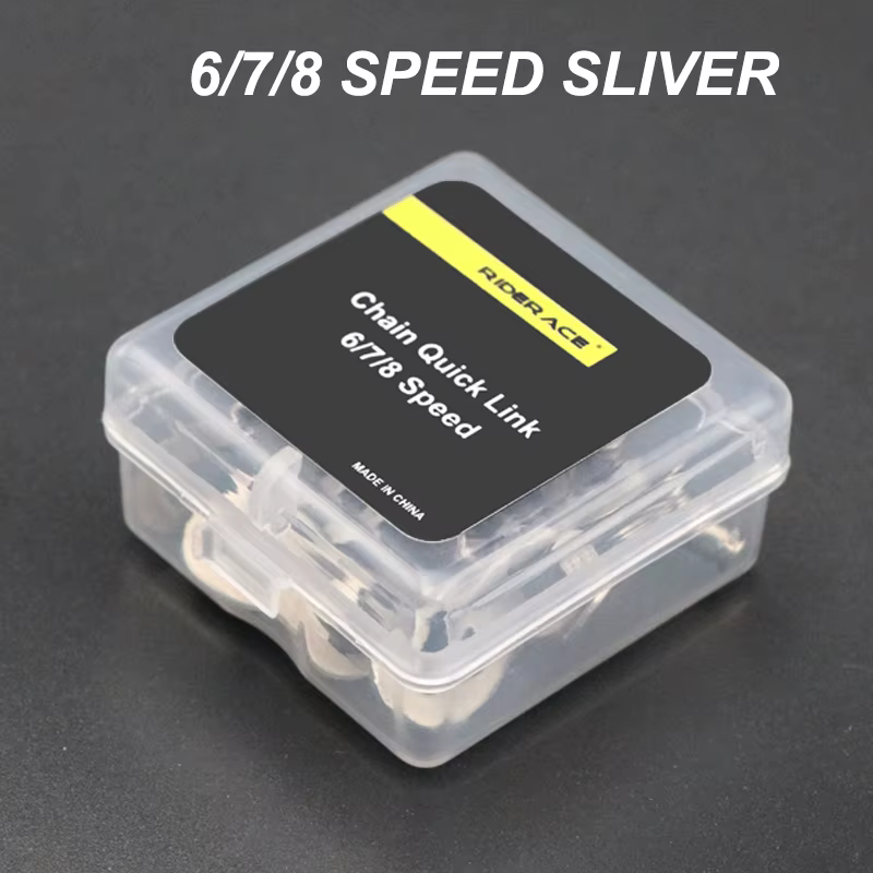 5 paires de joints de connecteur de maillon de chaîne de vélo, boutons magiques, maillons principaux