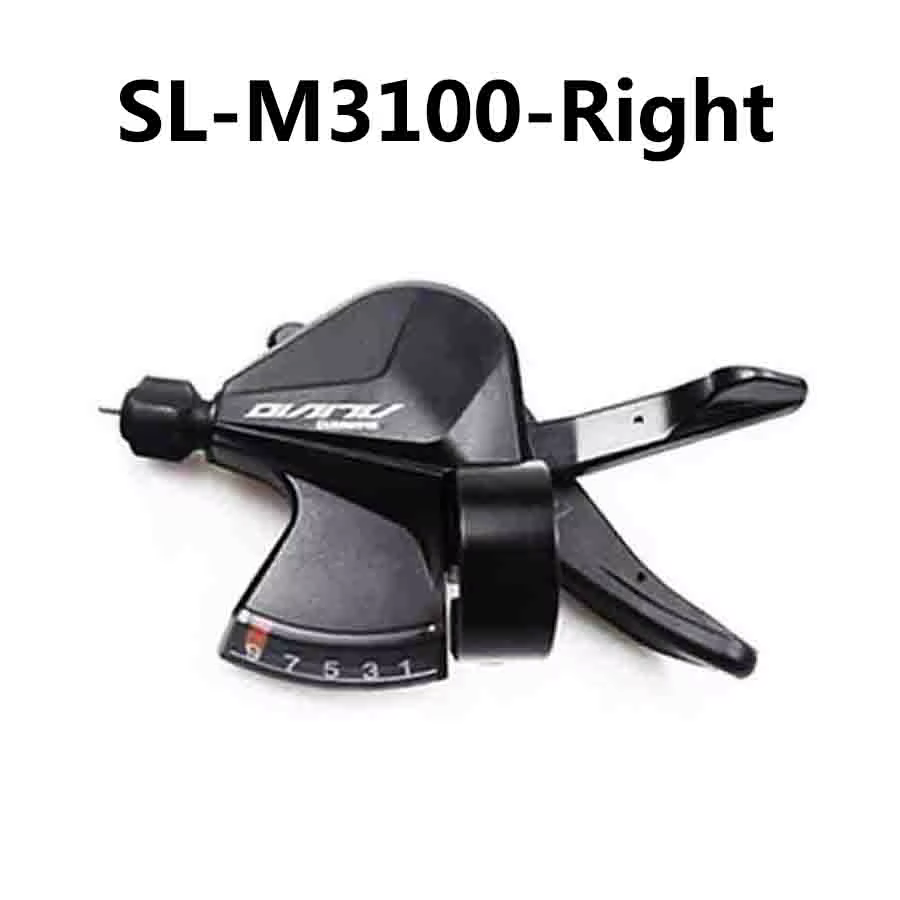 SHIMANO Alivio 9 vitesses SL M3100 droit Rapidfire Plus levier de changement de vitesse bande de ser