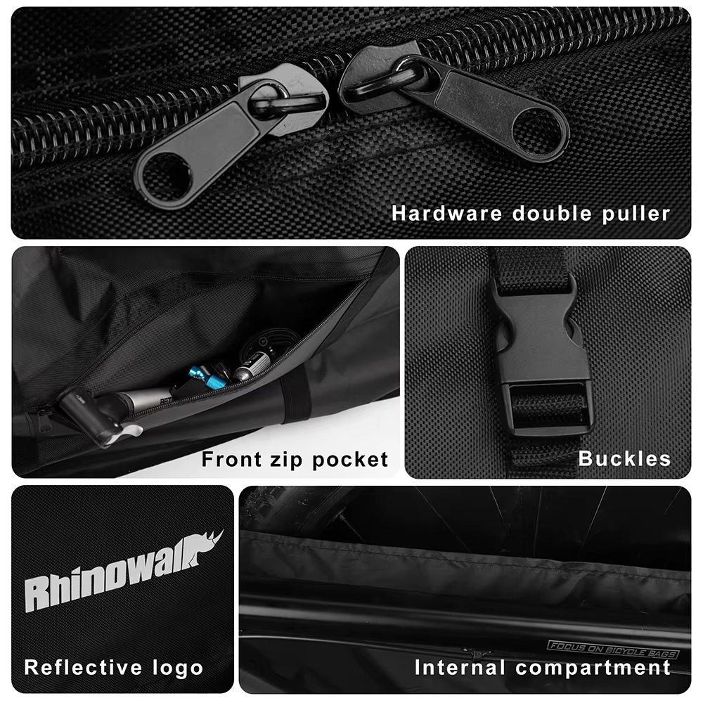 Rhinowalk – sacs de rangement pour vélos de route, 27.5 pouces et moins, 700c, accessoires épais, no