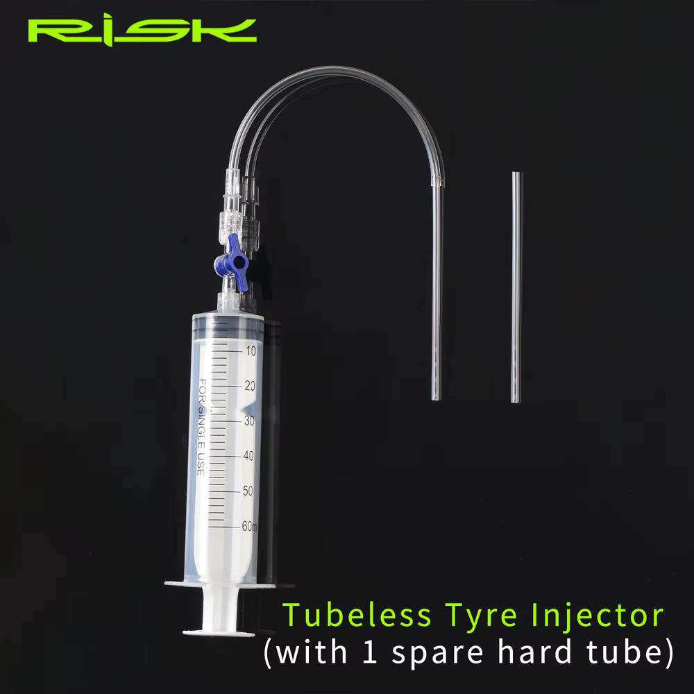 Risque RL225 vélo vélo Tubeless pneu scellant injecteur outil d'injection seringue Schrader Presta V
