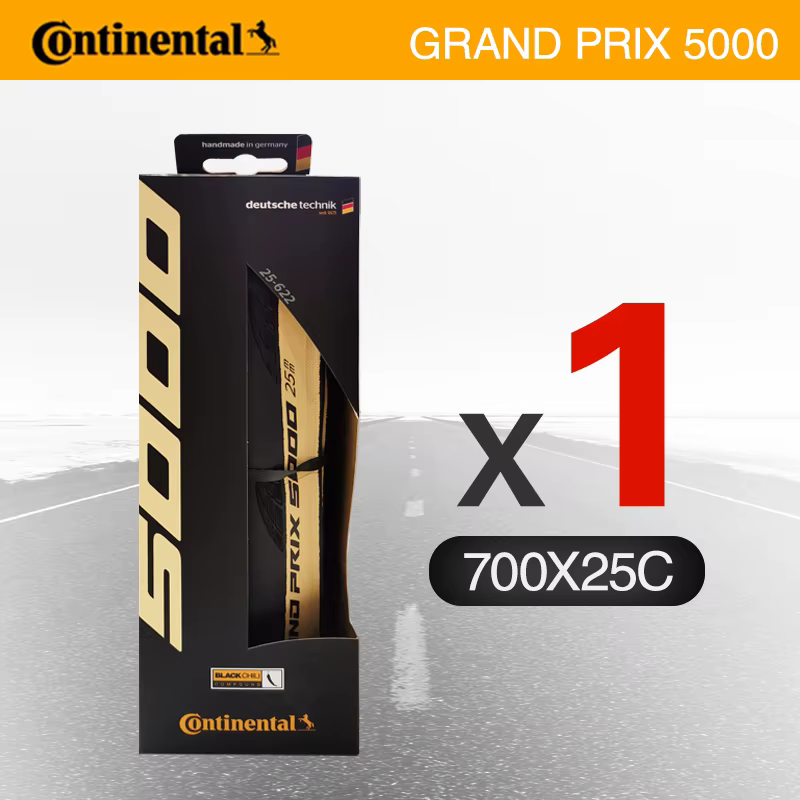 Nouveau Continental GrandPrix 5000/700X25C 28C pneu de vélo de route crème peau mur vélo pliant rési