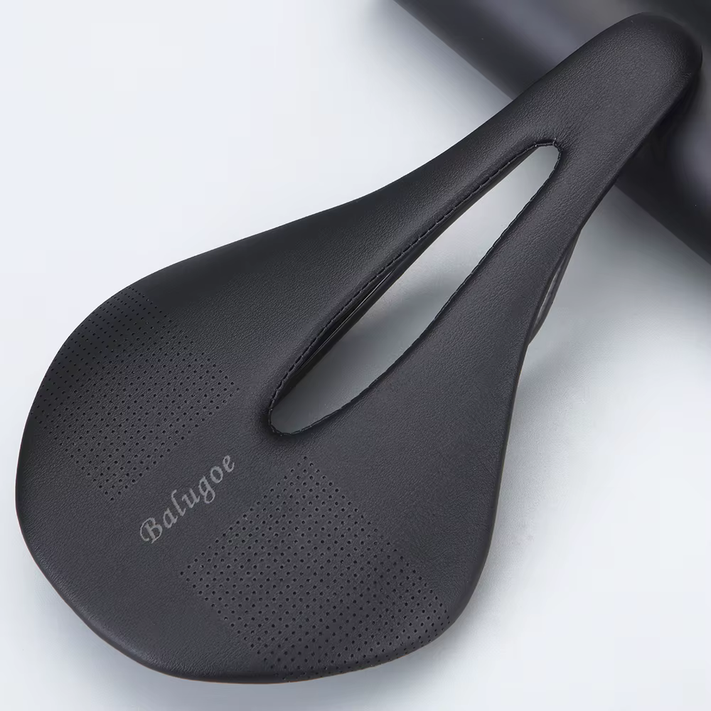 Le nouveau selle de vélo de route BALUGOE carbone + cuir selles de vélo vtt selle de course de VTT P