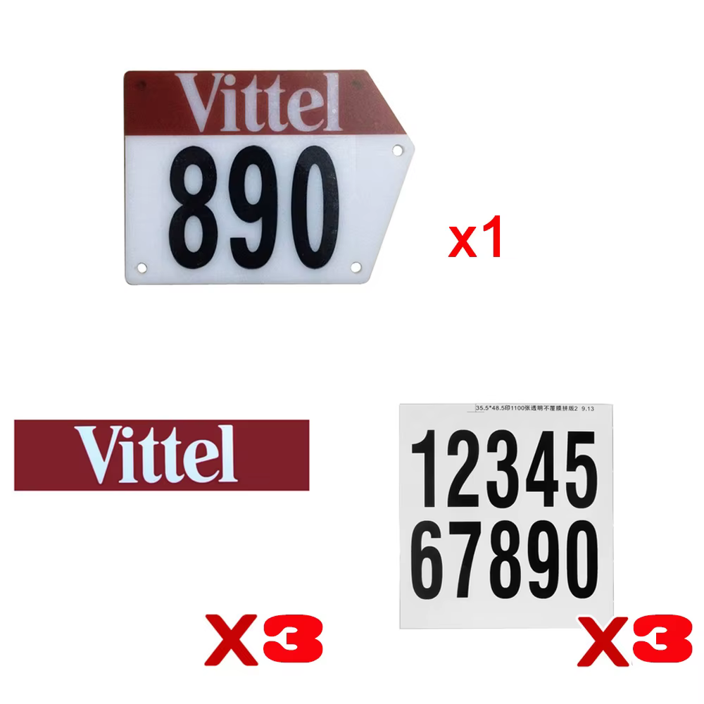 Support de Plaque d'Identification pour Vélo de Course, Triathlon, Personnalisé, Compatible avec Tig