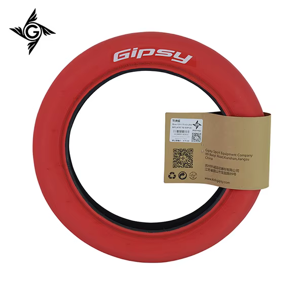 GIPSY-Pneus de vélo Slick Opathy pour enfants, pièces de vélo, 12 ", 1.75", pneu extérieur pour Bala