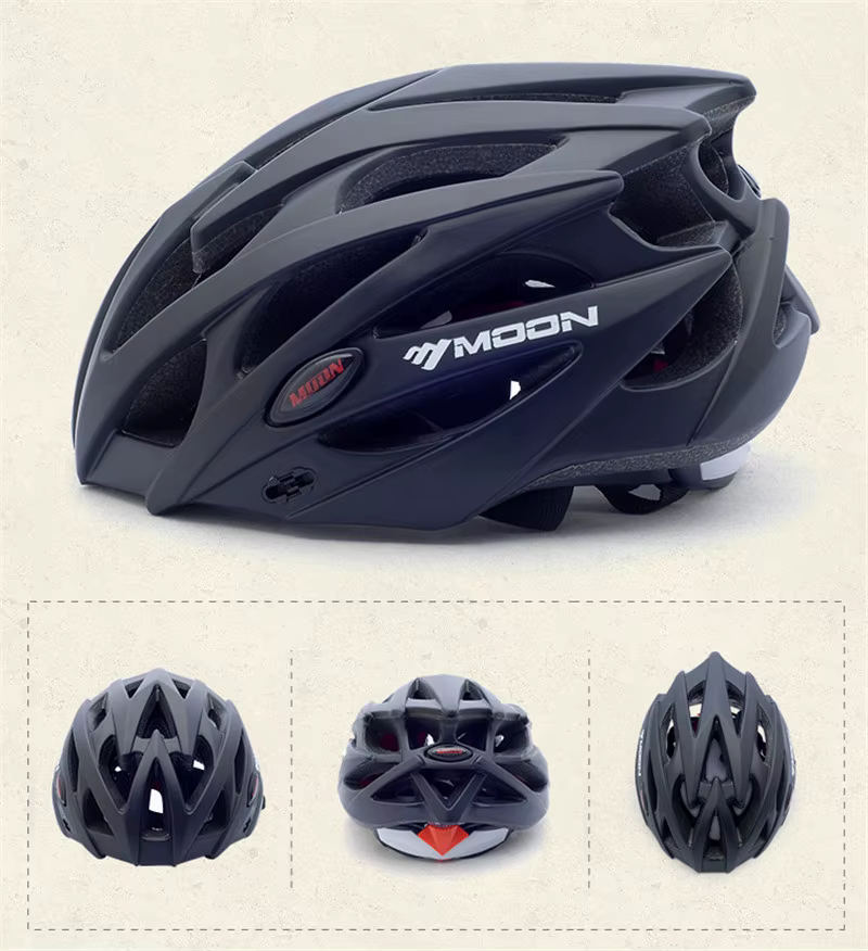 MOON casque de vélo adulte léger pour adulte jeunesse montagne route motard vélo protection casque d
