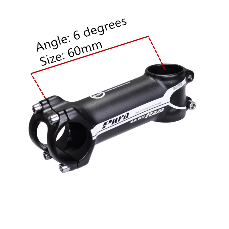 BALUGOE-Tige en fibre de carbone pour vélo de montagne, tige de vélo de route, Riser 60, 70, 80, 90,