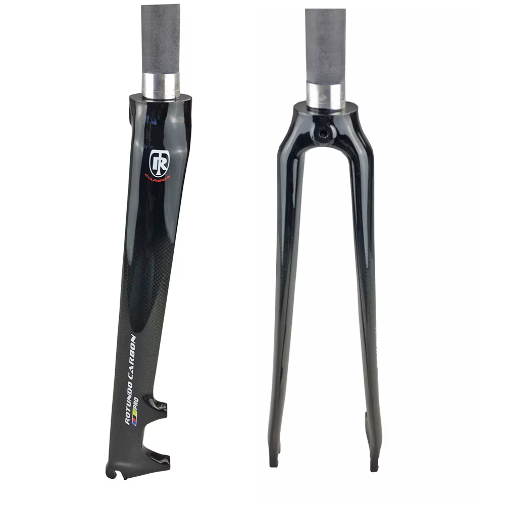 ROTUNDO-Fourche de vélo de route en alliage de carbone, frein à disque, pièces de vélo, accessoires 