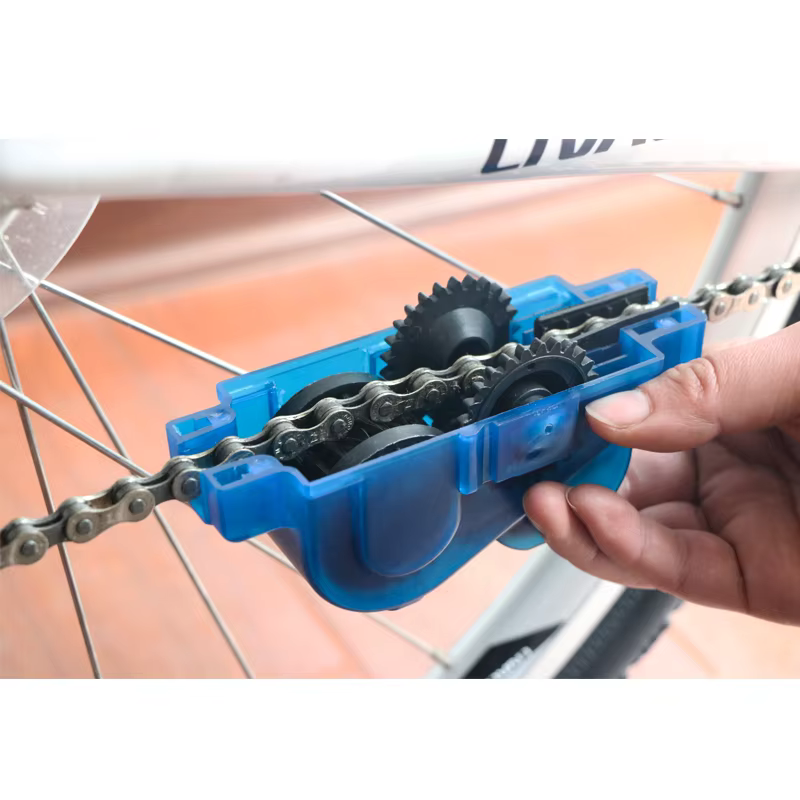 Ensemble d'outils de lavage de vélo, Kit de nettoyage de vélo, nettoyeur de chaîne vtt, brosses à ré