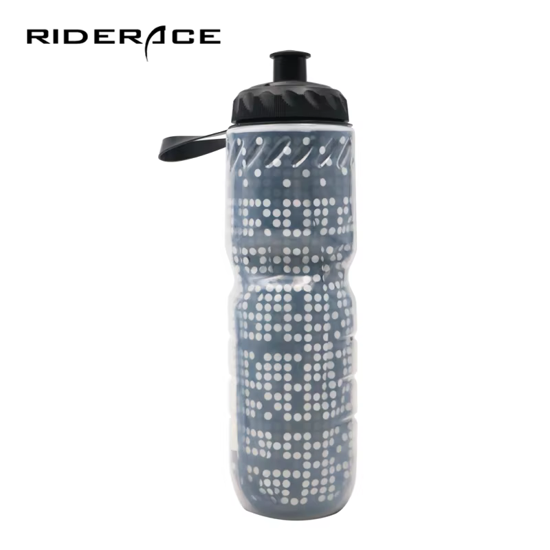 Bouteille d'eau de vélo en plein air pour cyclisme sur route vtt équipement de vélo Sport double cou