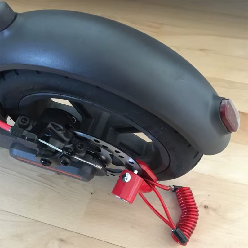 Verrouillage des freins à disque avec fil d'acier pour Scooter électrique Xiaomi M365 1S Pro, protec