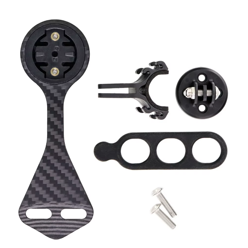Guidon en fibre de carbone pour vélo f12, support de montage d'ordinateur pour Garmin GoPro Light Ca
