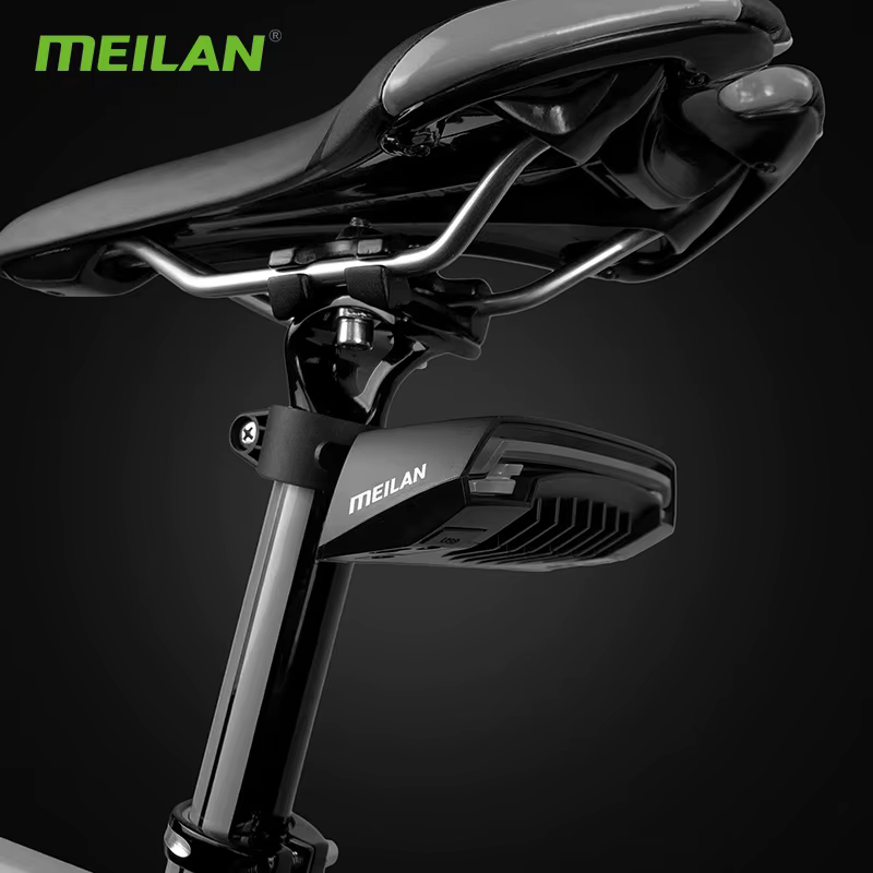 Meilan X5 sans fil vélo vélo feu arrière Laser feu arrière frein intelligent USB Rechargeable access