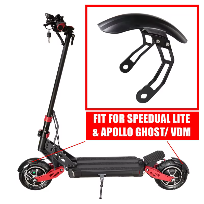 Garde-boue avant et arrière pour Scooter électrique SPEEDUAL LITE APOLLO GHOST VDM Kaabo Mantis 10 p