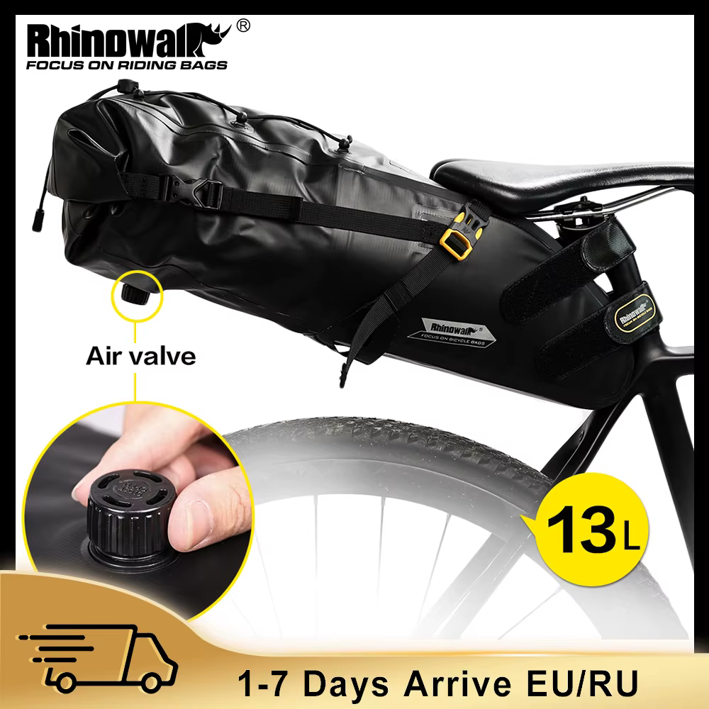 Bal inowalk-Sac de vélo entièrement étanche, sac arrière T1 pour vélo de route et de montagne, sacoc