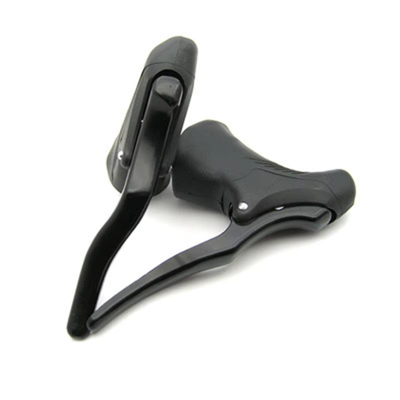 Levier de frein de vélo en alliage d'aluminium, 22.2-23.8mm, mécanisme de dégagement rapide avec cap