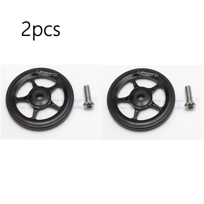 Easywheel-Roue en aluminium CNC ultralégère pour vélo pliant Bromsilice, accessoires T1, 1 paire