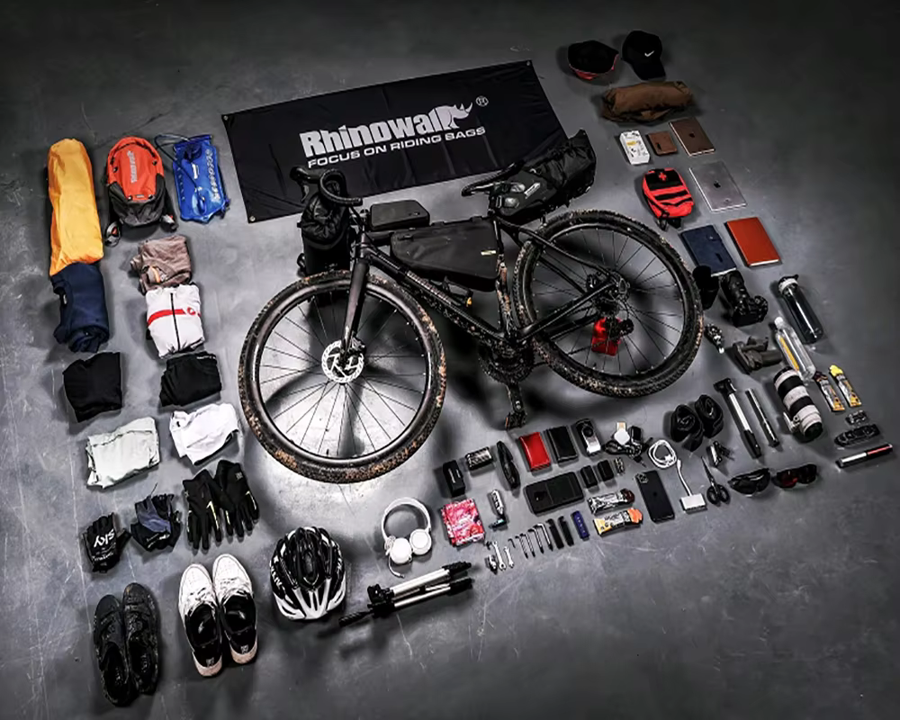 Rhinowalk – ensemble de sacs de vélo étanches, sacoches de cyclisme, de selle, de cadre et de Tube, 