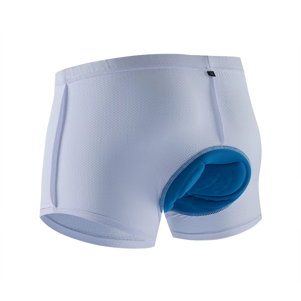 Sous-vêtements de cyclisme en Gel respirant, Culotte de cyclisme, short de vélo, noir et blanc
