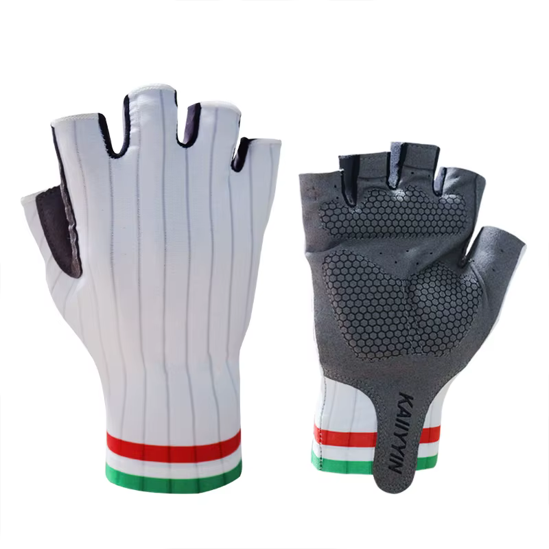 Nouveau Pro Aero Bike Team gants de cyclisme demi doigt en plein air vélo de route Sport gants homme