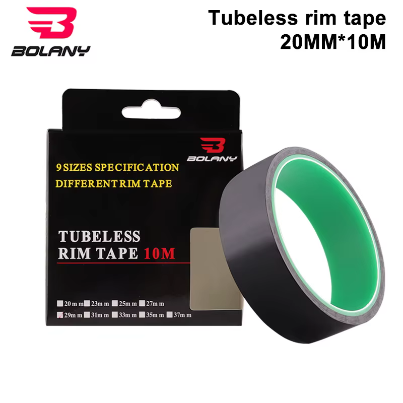 Bande de jante de vélo sans chambre à air, largeur 18-35mm x 10m, ceinture de doublure d'anneau sous