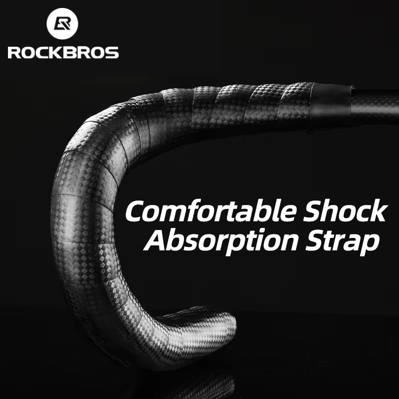 ROCKBROS – bande de guidon de vélo, ceinture antidérapante absorbant les chocs, ultralégère, résista