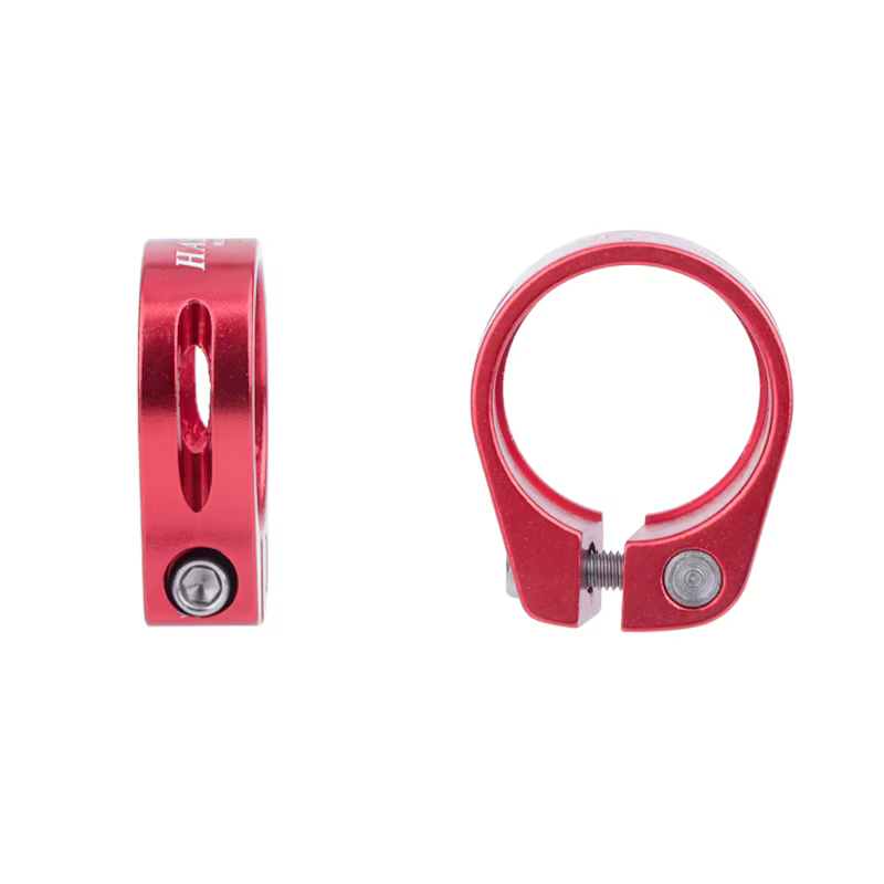 HASSNS Collier de fixation de tige de selle de vélo 31.8/34.9MM pour VTT à tige télescopique 27.2/28