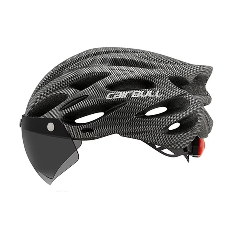 Casque de cyclisme léger route vtt VTT vélo Led casque L pour hommes femmes visoré casque de vélo Ca