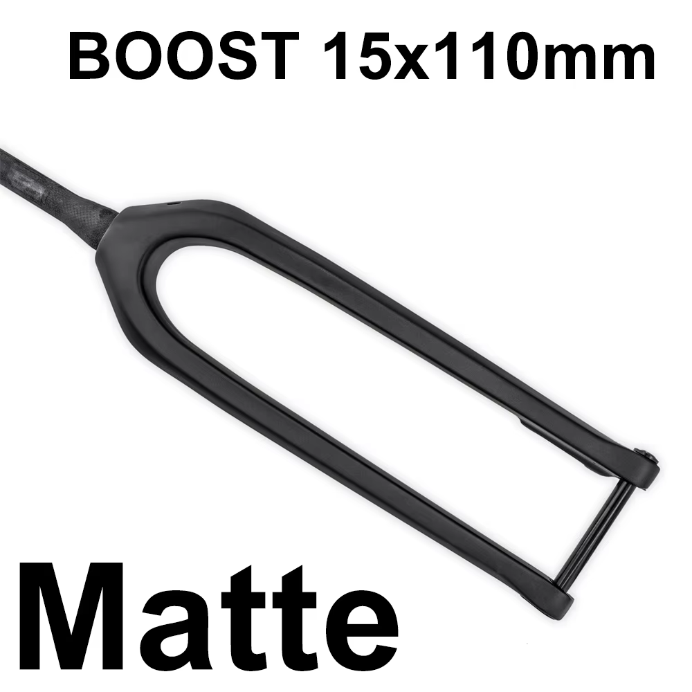 Boost-Fourche de Descente VTT 29er en Carbone Rigide, Conique Max Opathy 110, 3.0x15mm