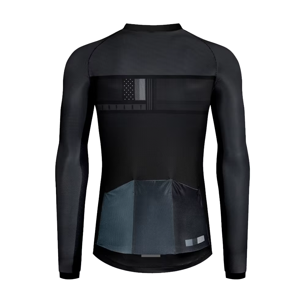 Maillot de cyclisme à manches longues pour hommes et femmes, coupe couvertes, tissu léger, protectio