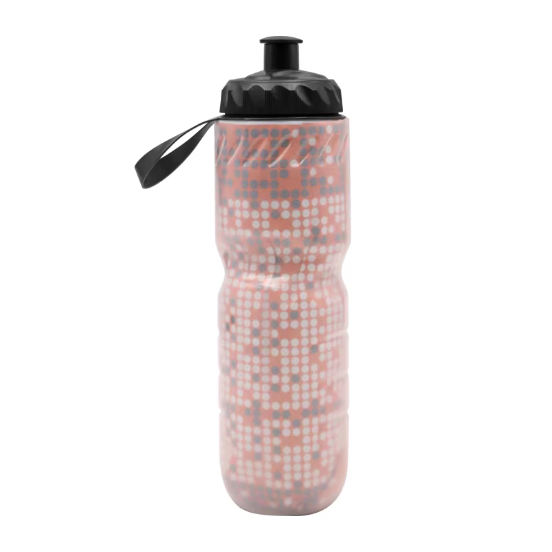 Bouteille d'eau de vélo en plein air pour cyclisme sur route vtt équipement de vélo Sport double cou