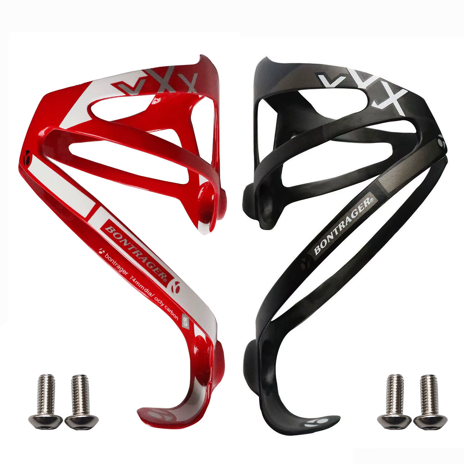 2 pièces porte-bouteille d'eau de vélo en Fiber de carbone vtt porte-bouteille de vélo de route équi