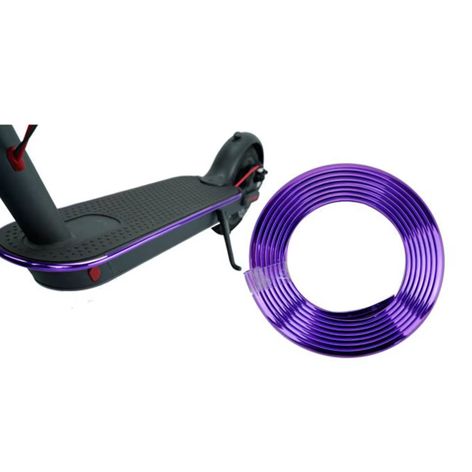 Bandes décoratives de protection pour pare-chocs de trottinette, autocollants pour trottinette élect