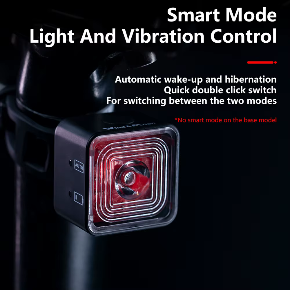 ThinkRider 120 Lumen vélo intelligent frein détection lumière IPX6 LED étanche charge vélo feu arriè