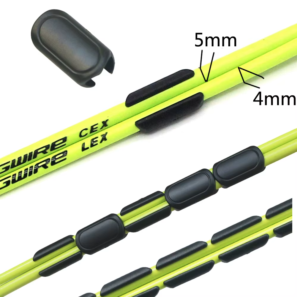 Lot de 10 pièces de supports de freins à disque hydrauliques pour vtt et vélo de route, Guide de câb