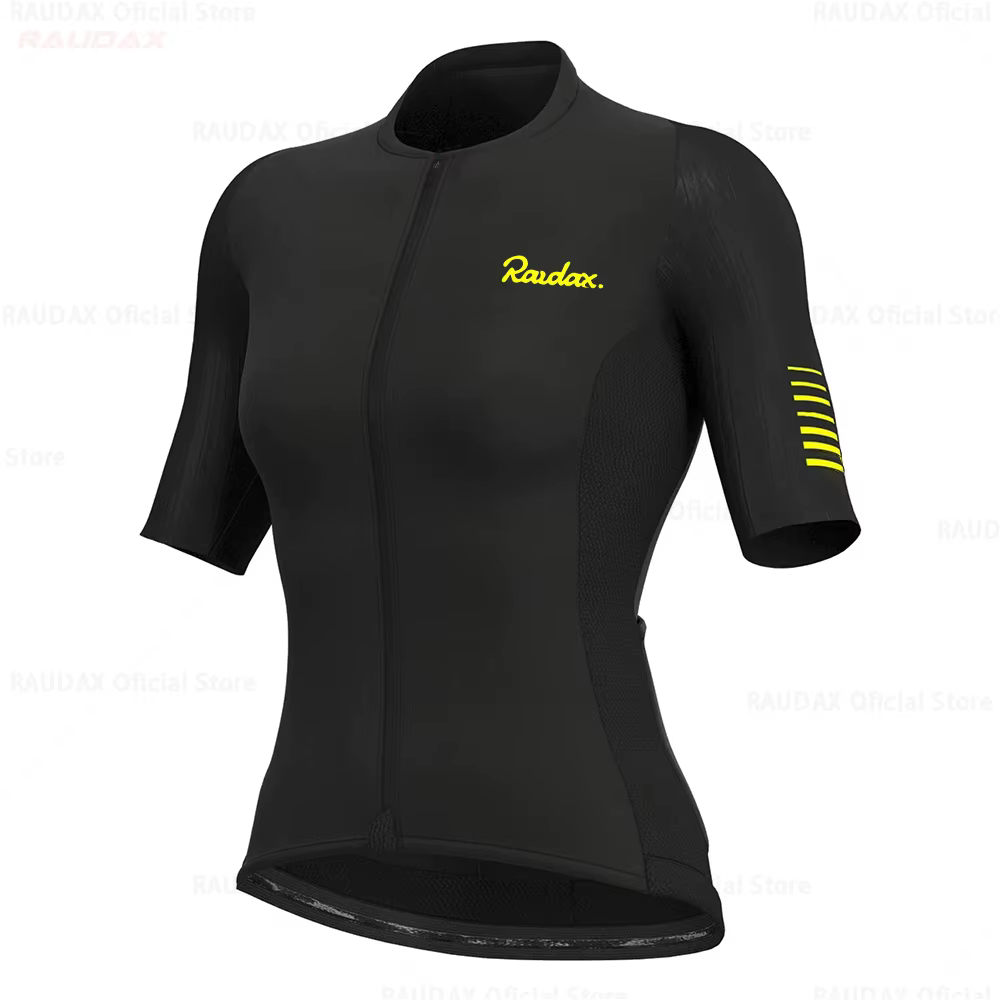 2025 Raudax femmes vêtements de cyclisme Ropa Ciclismo Mujer manches courtes Maillot de cyclisme vtt