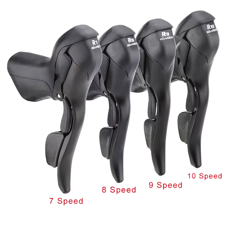 MicroNEW vélo de route manette de vitesse 2*10 vitesses pour guidon 22.2-23.8mm 7/8/9 vitesses doubl
