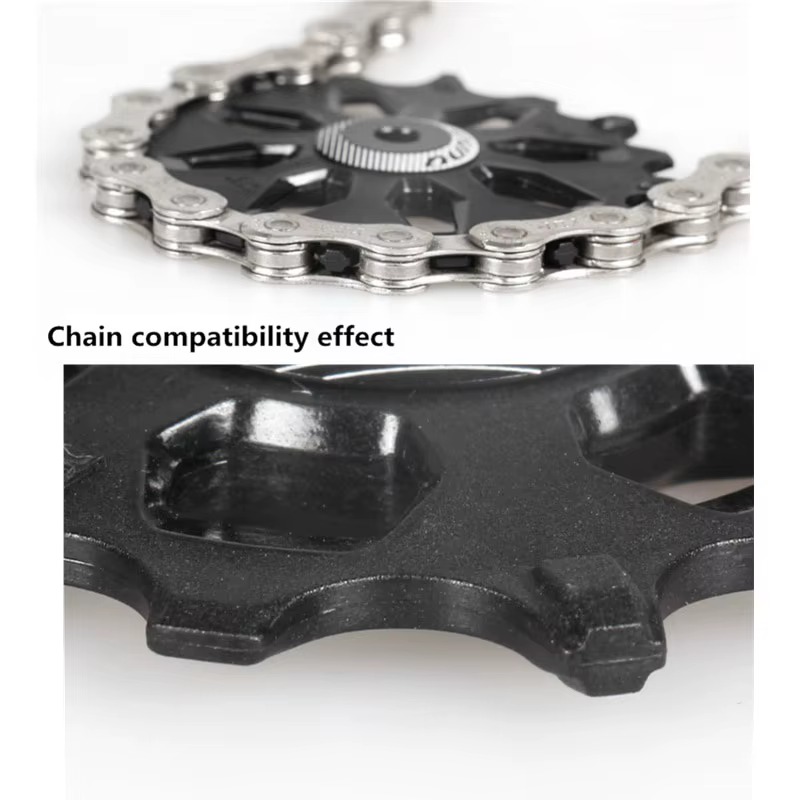 FOVNO 12T 14T 16T jeu de poulies de dérailleur arrière Support de roue de guidage à dents larges et 