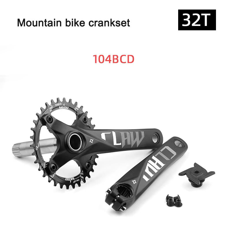 PROWHEEL vélo de route pédalier creux intégré pédalier 104 BCD disque 32T 38T 42T 52T vélo de route