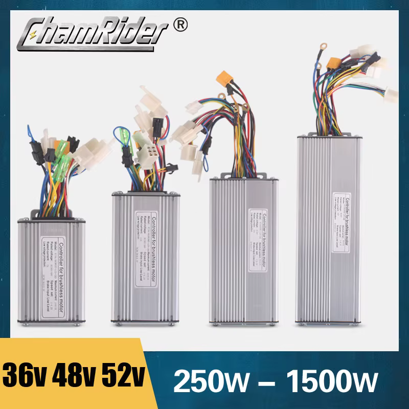 Contrôleur KT pour vélo électrique, double mode, contrôleur sans capteur, 250W, 350W, 500W, 750W, 10