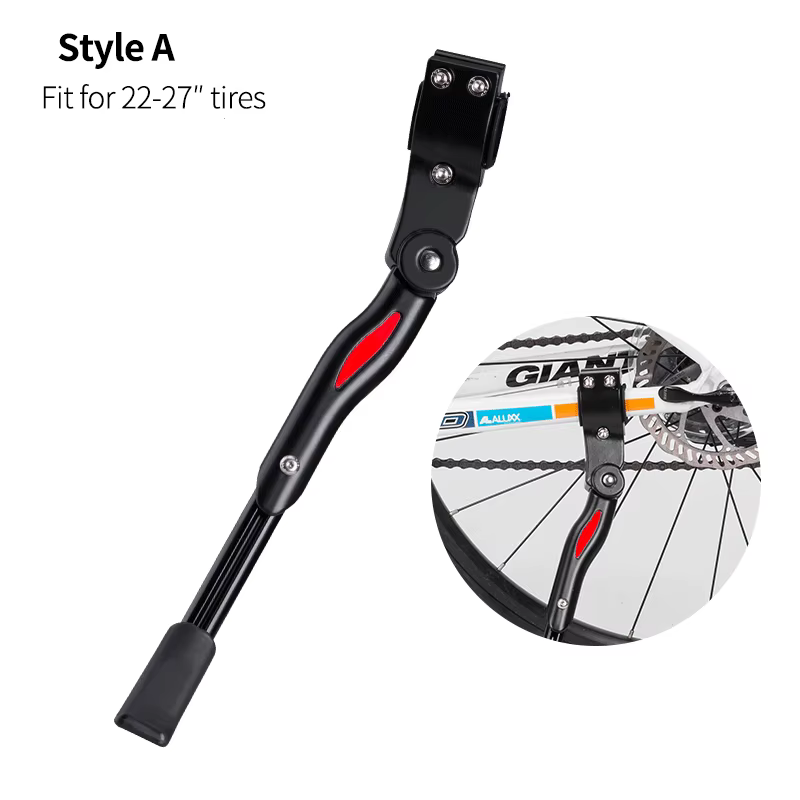 ROCKBROS-Support de pied latéral réglable pour vélo, porte-vélos de route VTT, support de stationnem