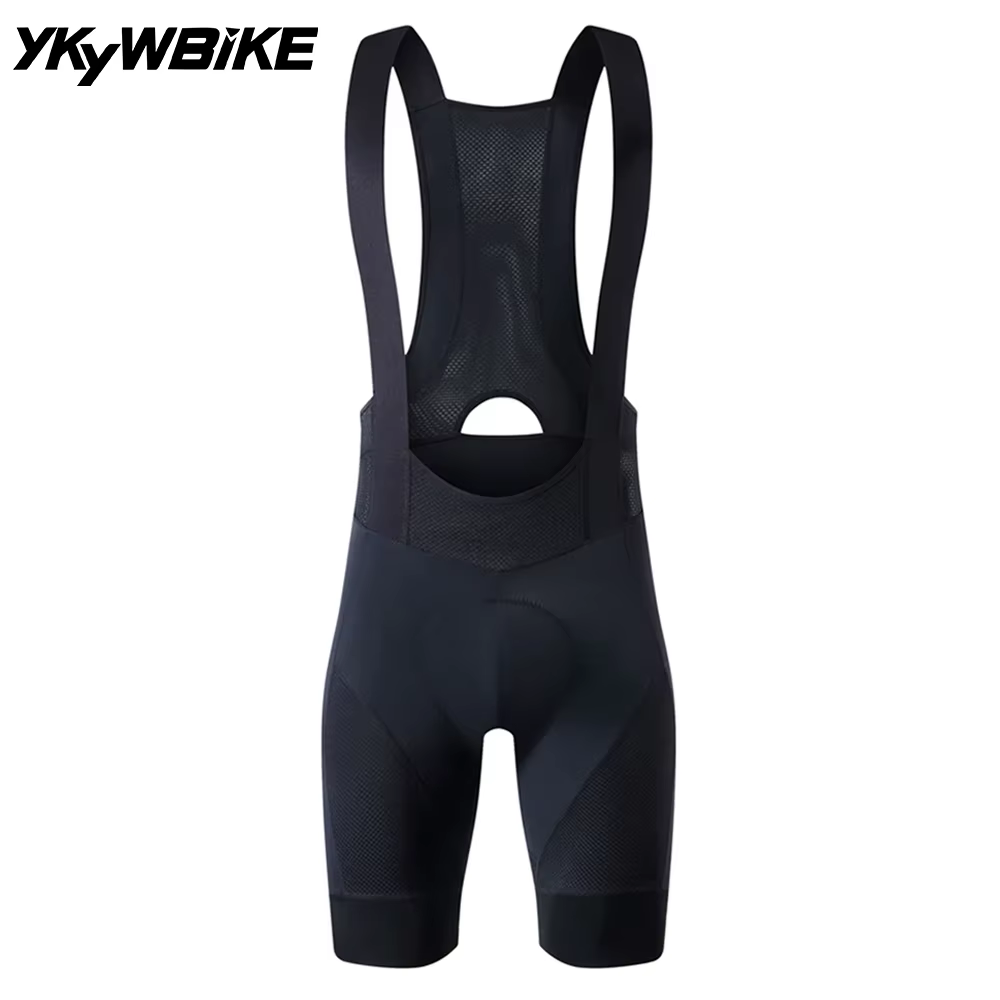 Cyclisme Bib Shorts Hommes Vêtements De Plein Air Vélo Vélo 6 Heures D'équitation Rembourré Bib Coll