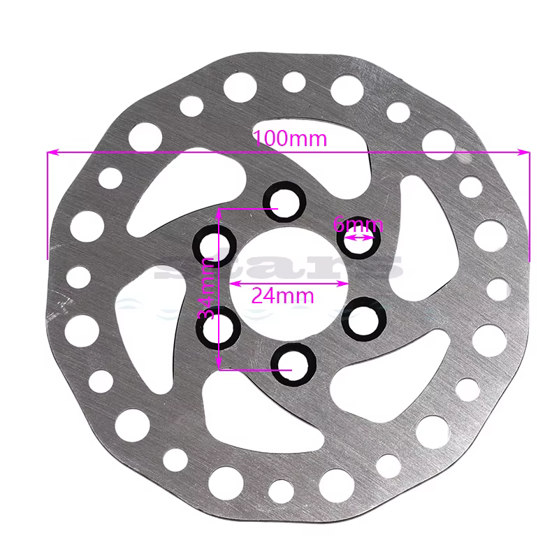 Disque de frein 100mm pour Scooter électrique, pièce de rechange, Rotor Durable haute Performance, a