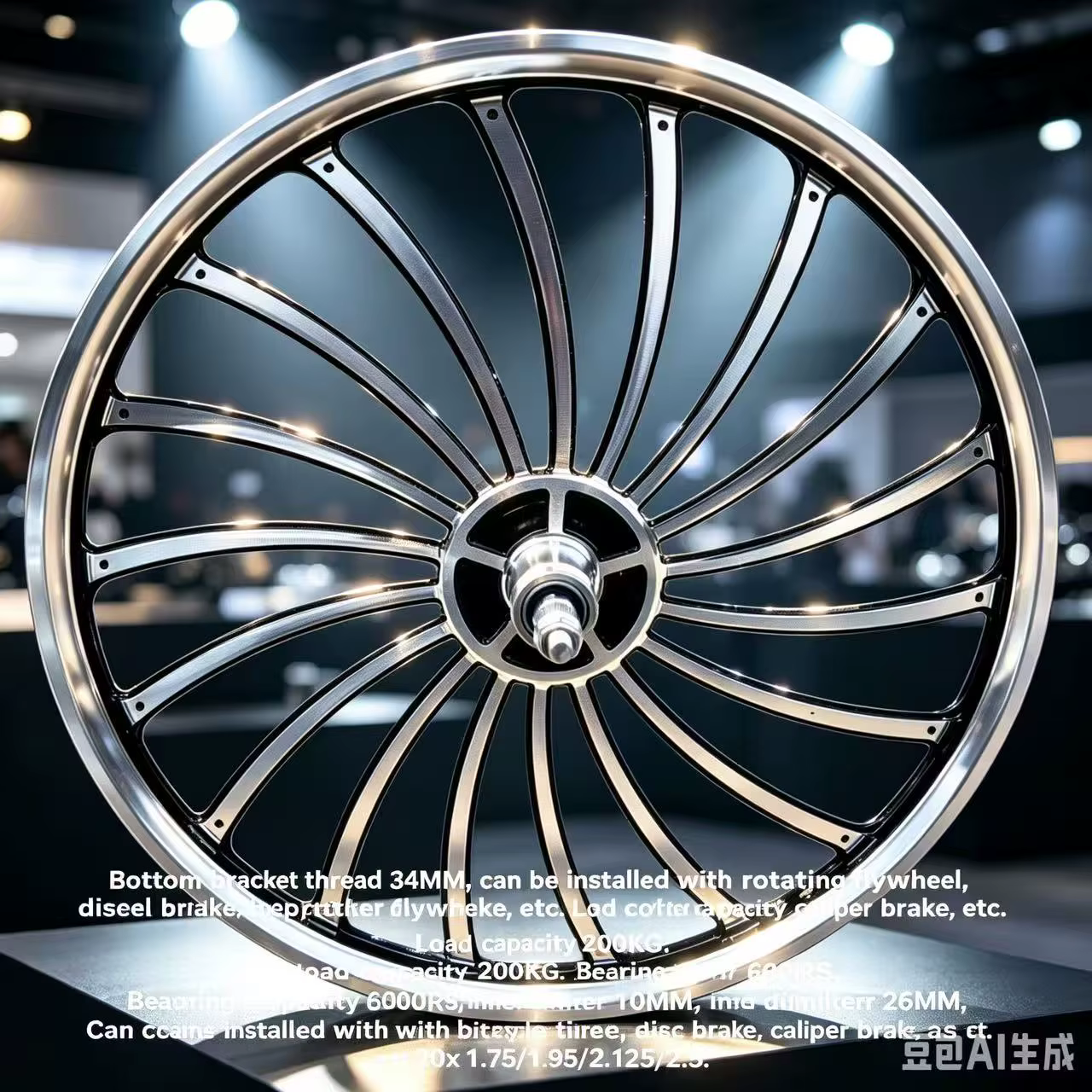 Jeu de roues de vélo 16 et 20 pouces, moyeu de roue de vélo pliant en alliage d'aluminium avec frein