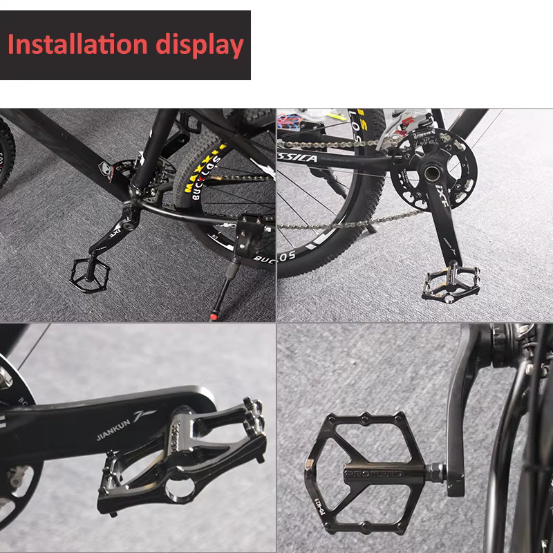 PROMEND-Pédales de vélo anti-ald DU à roulement ultralégères, accessoires de vélo de route à large p