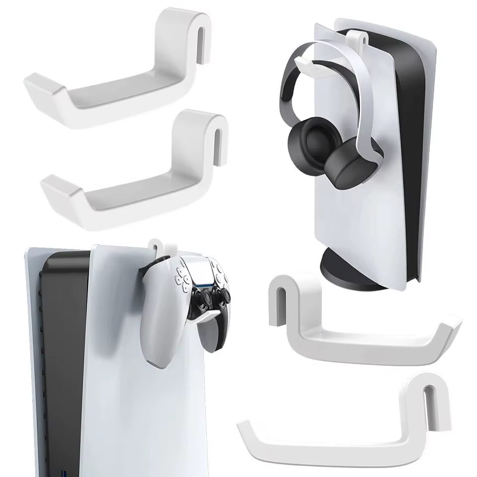 GAMINJA P512 Casque Cintre Mur Monté Casque De Jeu Stand Rack Pour PS5 Console Jeu Accessoires
