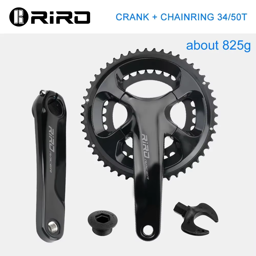 RIRO RACER R9 pédalier de vélo de route Hollowtech conception intégrée 170mm 110BCD 34-50T/39-53T do