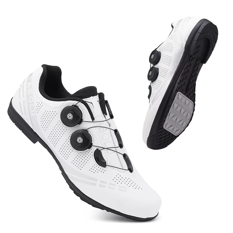 Chaussures de cyclisme professionnelles en carbone pour hommes et femmes, baskets autobloquantes, vé